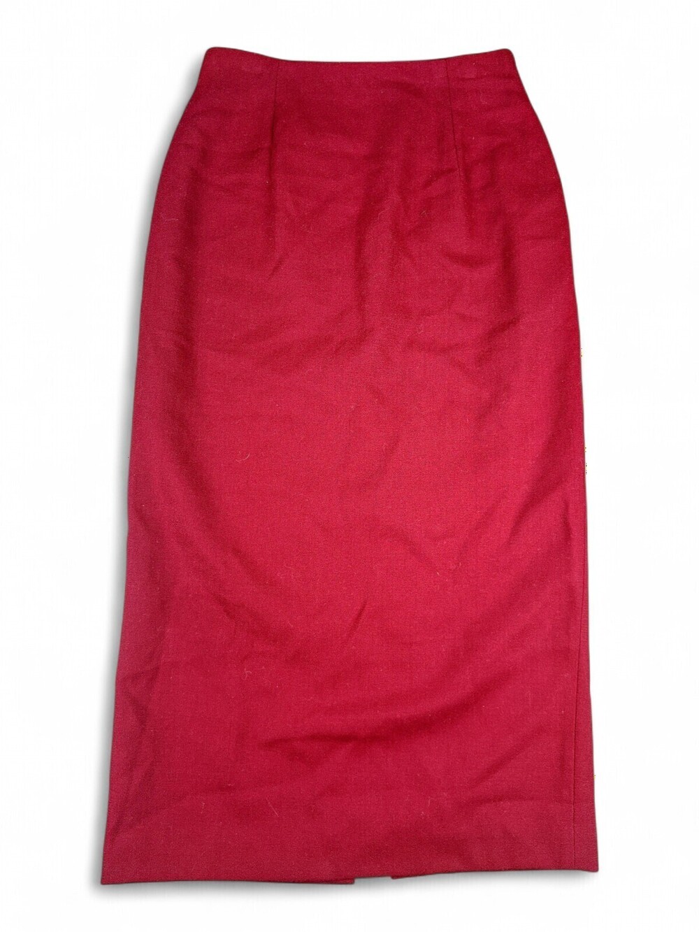 Jones New York Burgundy Wool Pencil Skirt Size 10
